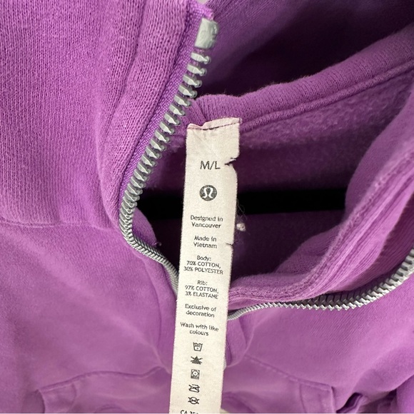 Lululemon Scuba Oversized 1/2 Zip Hoodie - Picture 6 of 6